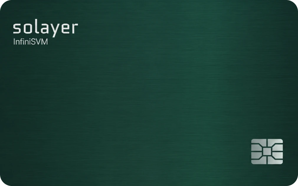 Solayer Emerald Card 卡面
